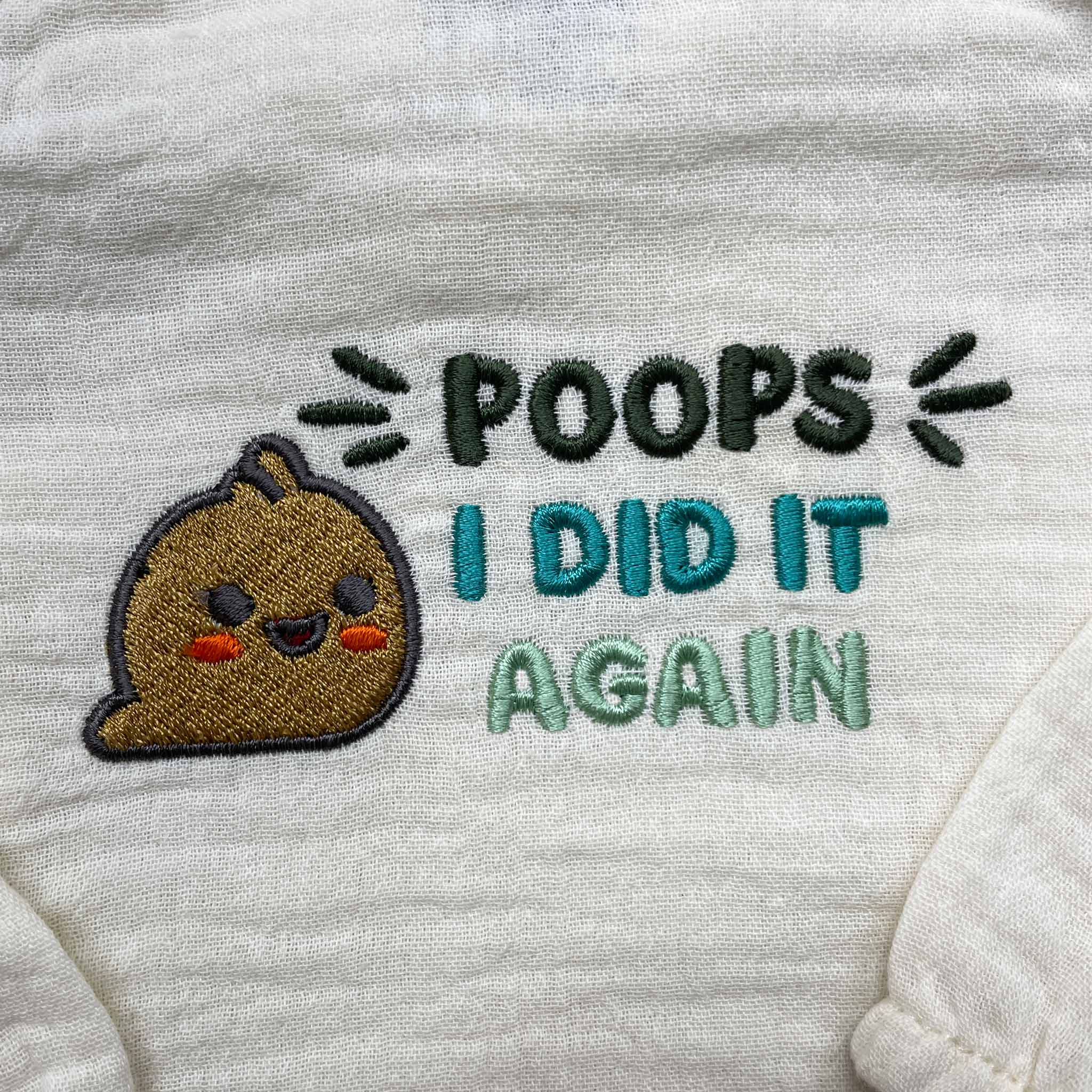 Poops I did it again - Müslin kimono takım