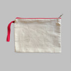 Creativity Bag Nakışlı Gabardin Clutch Kalemlik
