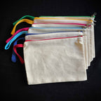 Creativity Bag Nakışlı Gabardin Clutch Kalemlik