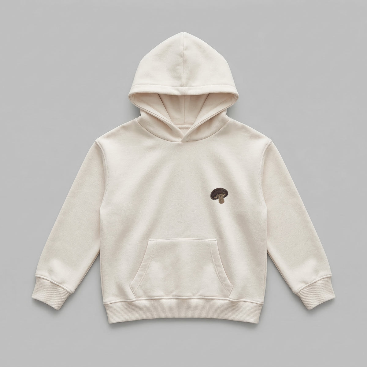 Meyve Sebze Nakışlı Çocuk Oversize Hoodie