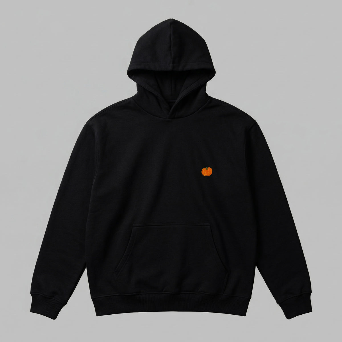 Meyve Sebze Nakışlı Yetişkin Oversize Hoodie