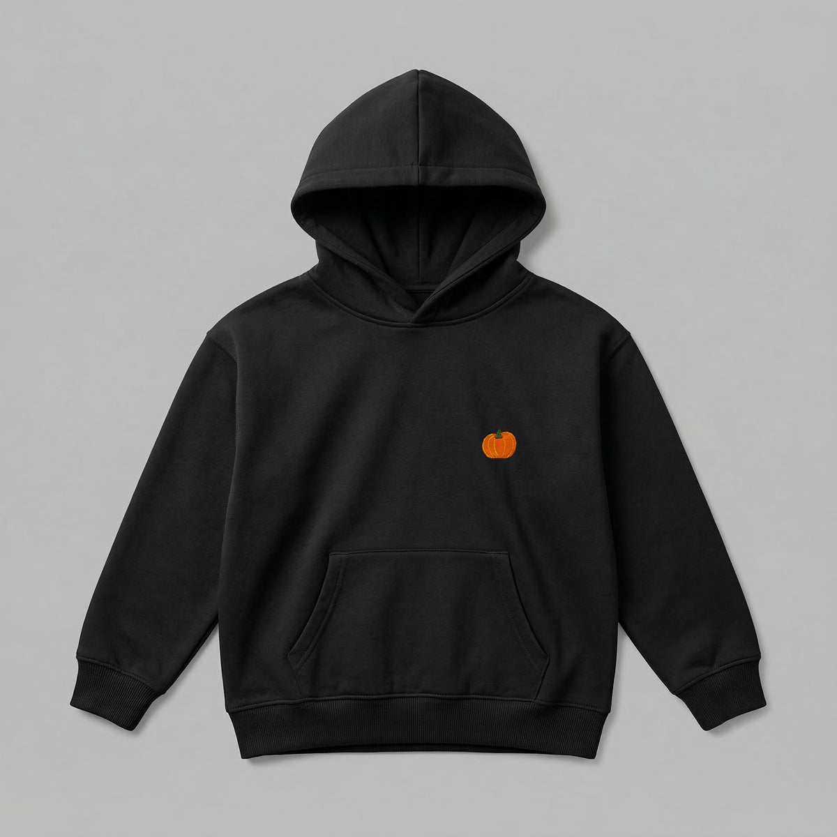 Meyve Sebze Nakışlı Çocuk Oversize Hoodie