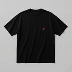 Meyve Sebze nakışlı Loose Fit T-Shirt %100 Pamuklu