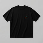 Meyve Sebze nakışlı Loose Fit T-Shirt %100 Pamuklu