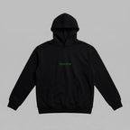 Siyah, %100 pamuklu ve Oeko-Tex sertifikalı kalın polar loose fit erkek hoodie. Sol göğsünde neon yeşil iplikle işlenmiş minimal "investor" nakışı yer alır. İçi şardonludur; kışın sıcak tutar ve terletmez. Kanguru cepli tasarımı ve yüksek kalite Alman nakış işçiliğiyle üretilmiş, modern yatırımcılara özel premium spor-şık kışlık sweatshirt.