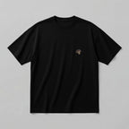 Meyve Sebze nakışlı Loose Fit T-Shirt %100 Pamuklu