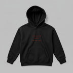 2-7 yaş çocuklara özel siyah renkli kapüşonlu sweatshirt modelinin önden genel görünümü. Amca ve dayılar için anlamlı hediye 'UNCLE'S BEST FRIEND' yazılı nakış tasarımı. Oeko-Tex standartlarına uygun pamuklu kumaşı ve şardonlu polar iç yüzeyi, soğuk havalarda rüzgarı keserek sıcacık tutar. Solmaya dirençli yapısı, kanguru cebi ve esnek ribanalarıyla öne çıkan bu premium çocuk hoodie, terletmeyen sağlıklı formla aktif çocukların kışlık gardırobu için mükemmel rahatlıktır.