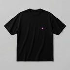 Meyve Sebze nakışlı Loose Fit T-Shirt %100 Pamuklu
