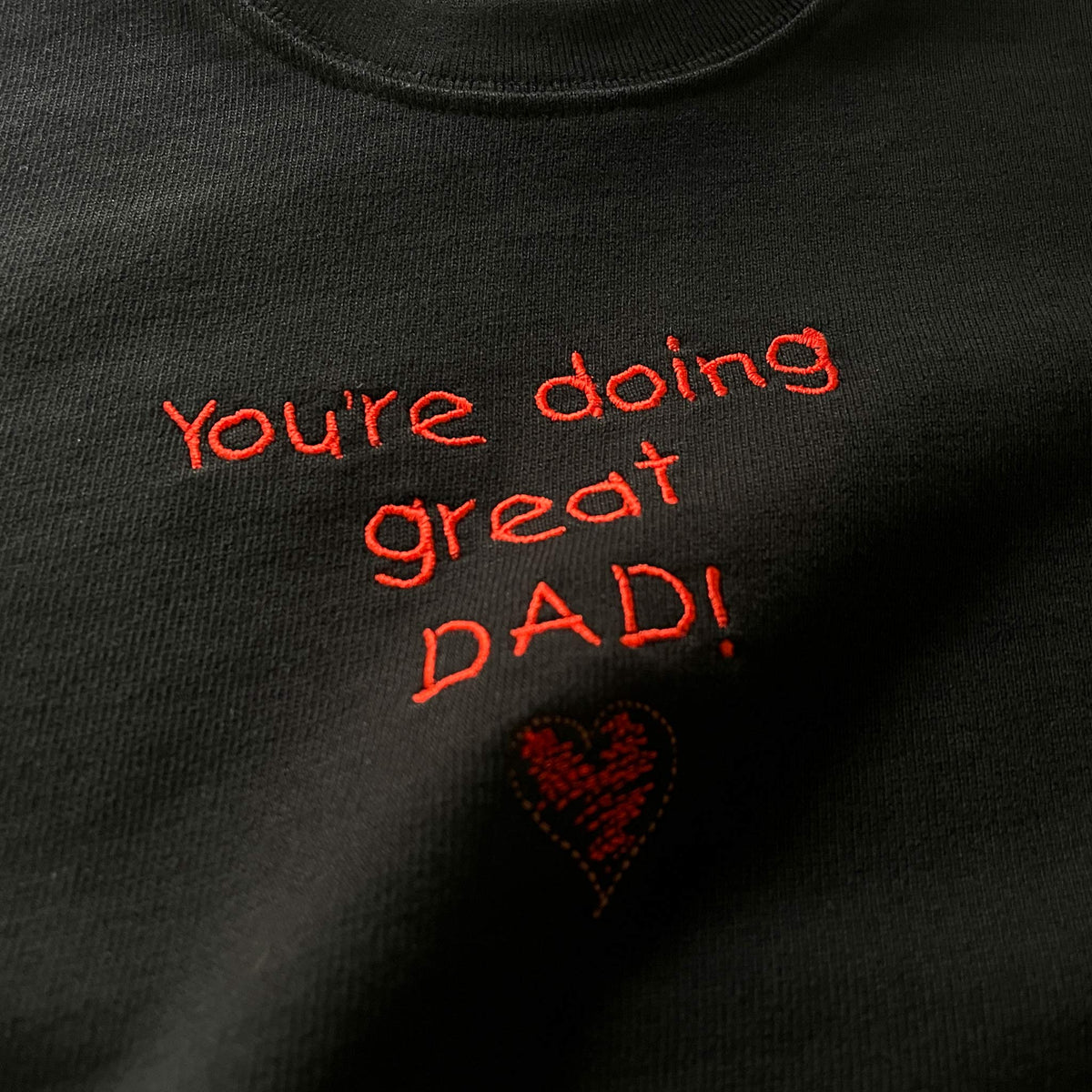 You're doing great dad Çocuk Oversize T-Shirt - %100 pamuklu